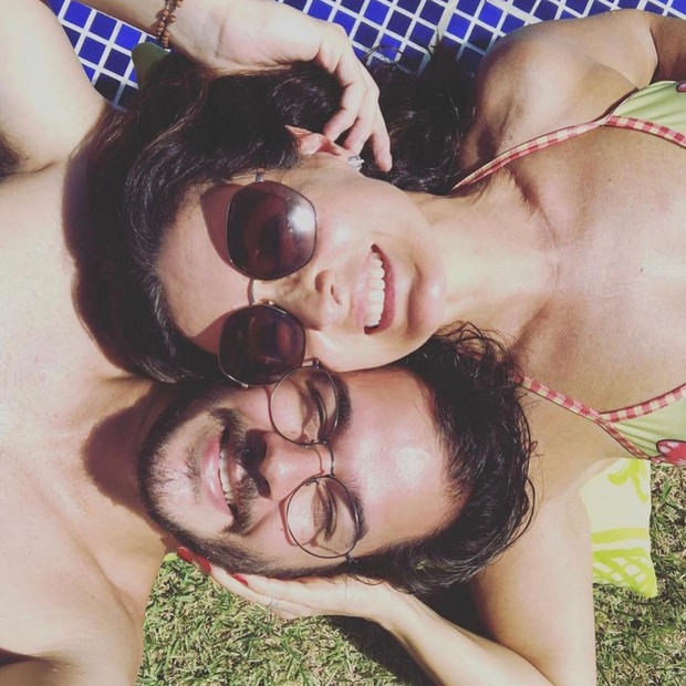 Fátima Bernardes e Túlio Gadelha (Foto: reprodução/Instagram)