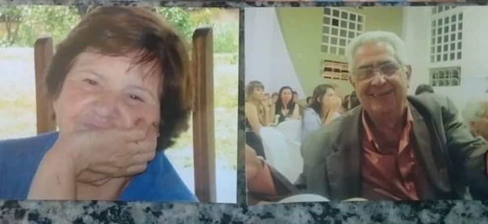 Ermelinda e Benedito, vítimas da Covid-19 em Pouso Alegre (MG), foram casados por 58 anos — Foto: Arquivo pessoal
