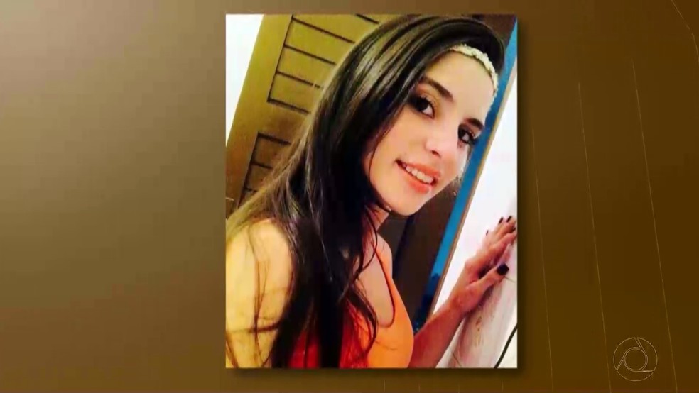 Luana Alverga, de 20 anos, não resistiu ao tiro e morreu no local (Foto: Reprodução/TV Cabo Branco)