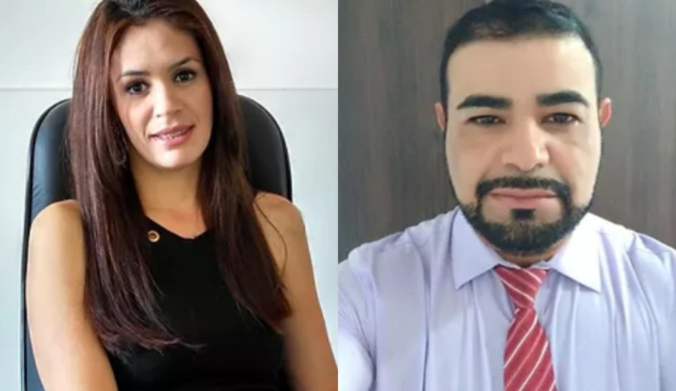 Paulo Correa de Souza Junior, de 40 anos, e Ana Caroline Ferreira da Silva, 31 anos, mortos em Pirapora do Bom Jesus. — Foto: Reprodução