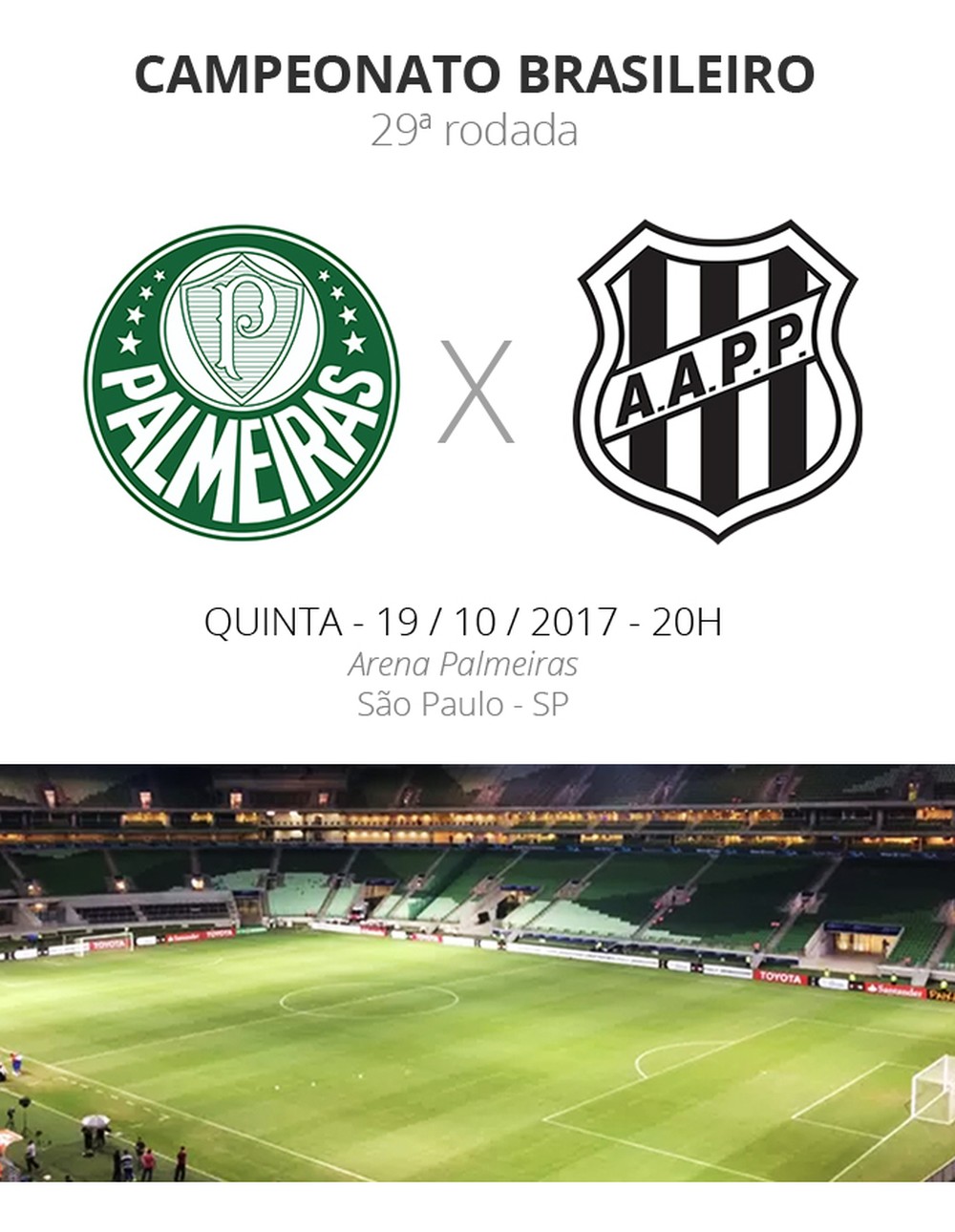  Rodada #29: tudo o que você precisa saber sobre Palmeiras x Ponte Preta