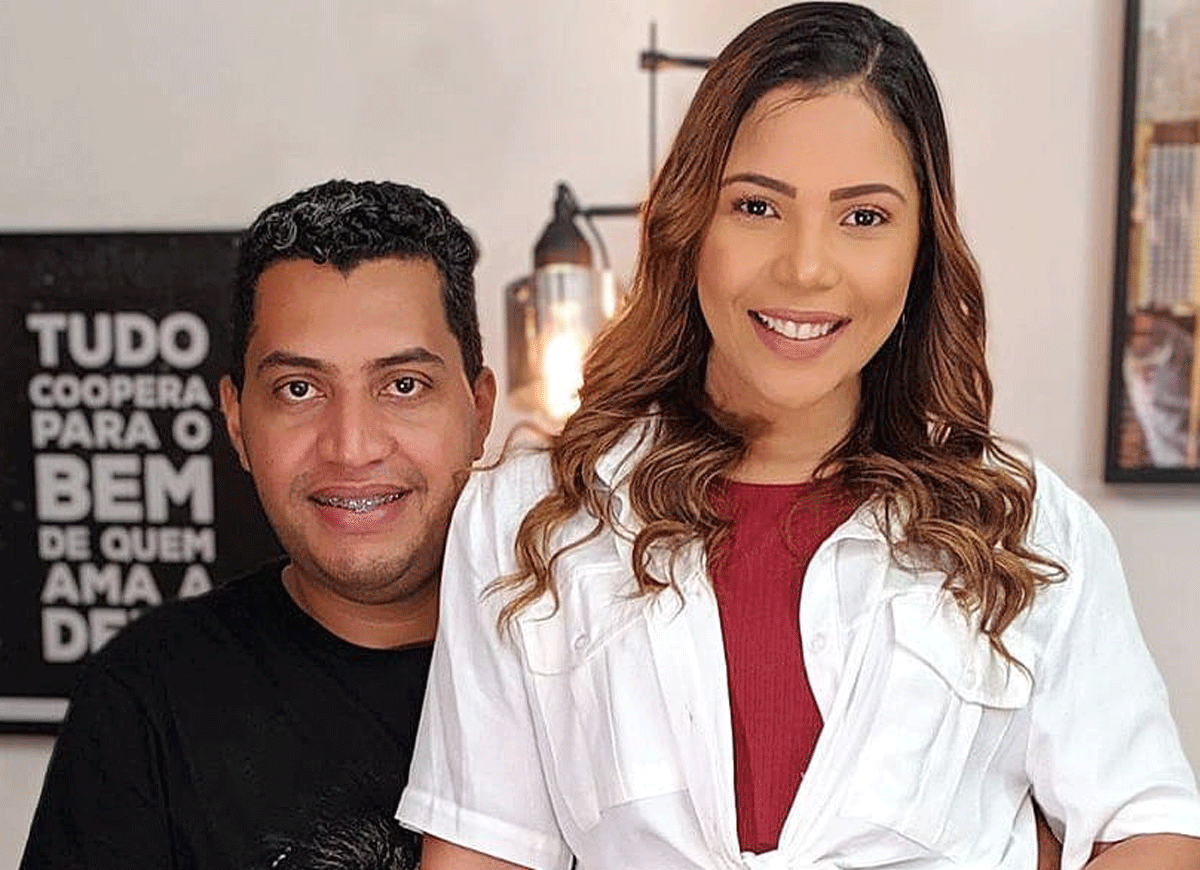 Dobson Santos e Amanda Wanessa (Foto: Reprodução/Instagram)