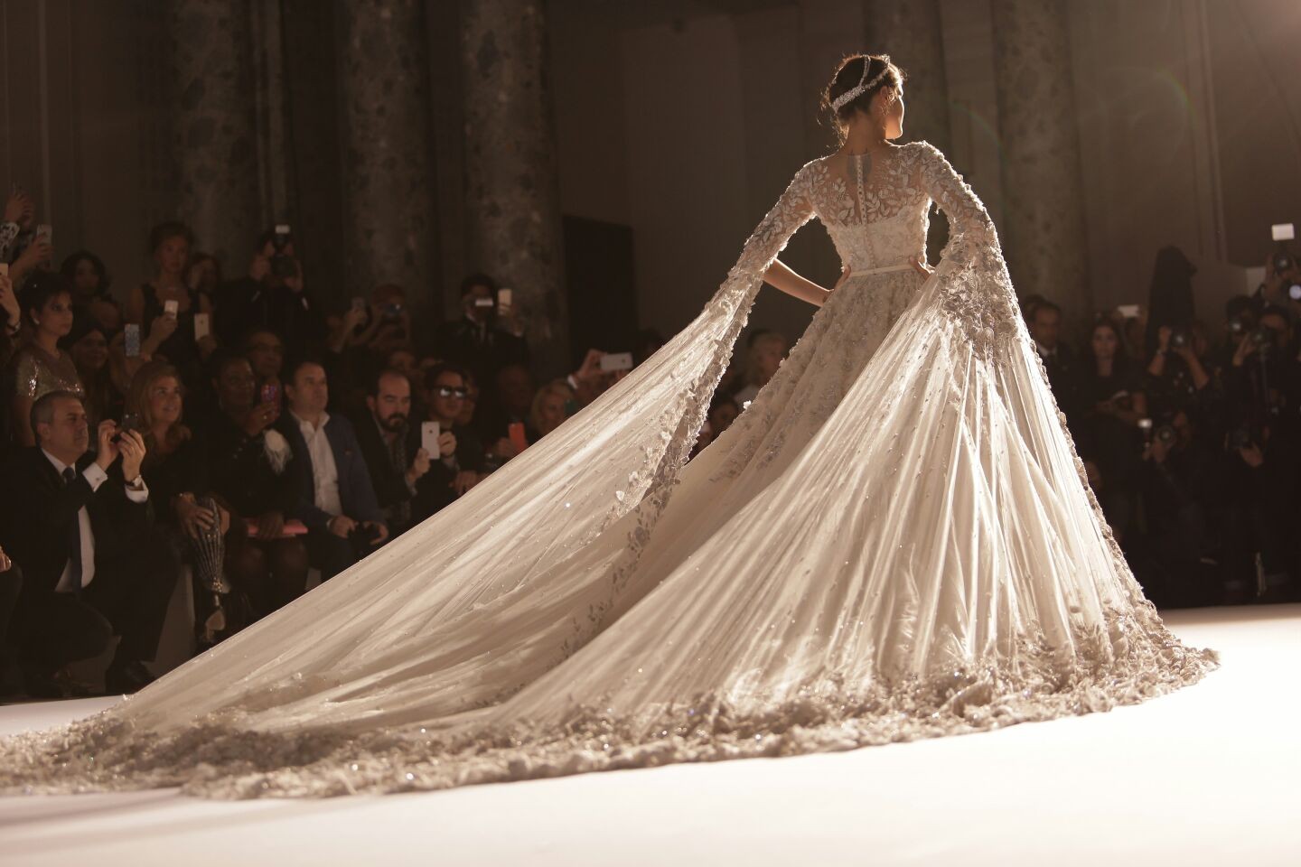 Isabeli Fontana: a noiva de Ralph and Russo (Foto: Getty Images)