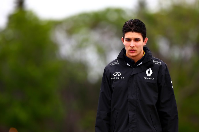 Esteban Ocon, reserva da Renault (Foto: Getty Images)