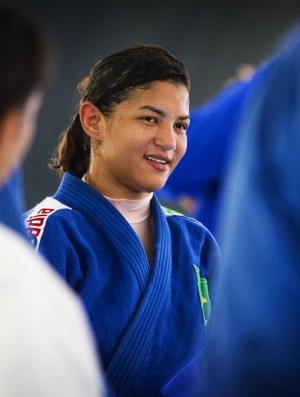 Sarah Menezes no Mundial por equipes de judô (Foto: Marcio Rodrigues / FOTOCOM.NET)