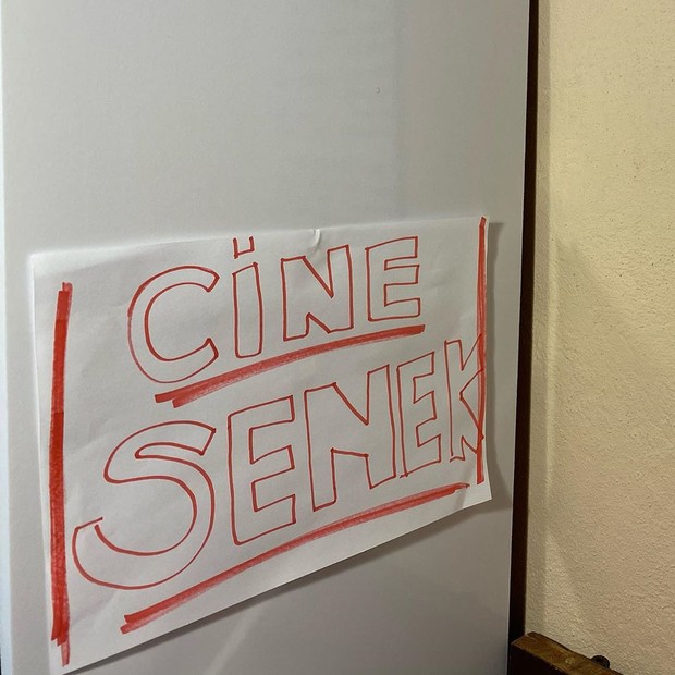 Cynthia Senek organiza sessão de cinema em casa (Foto: Reprodução/Instagram)
