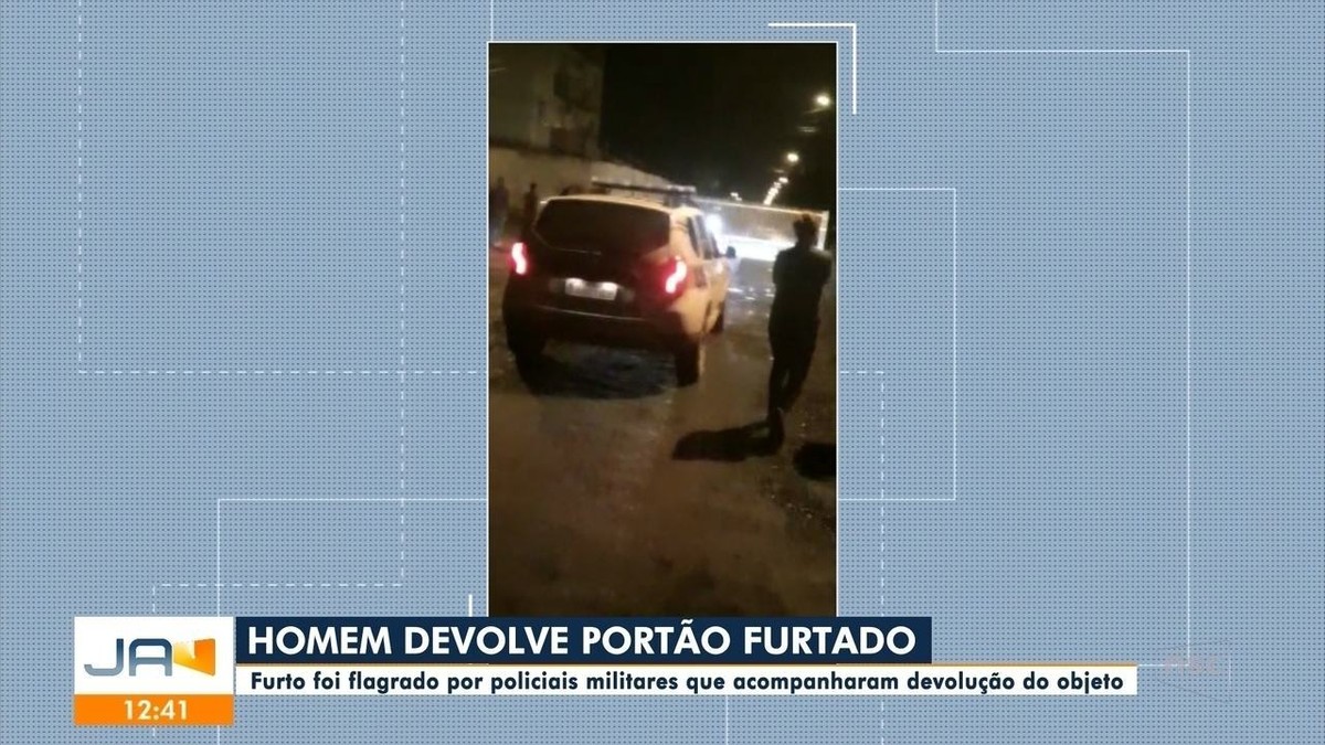 Vídeo Mostra Homem Devolvendo Portão Que Havia Furtado Após Ser Flagrado Em Joinville Santa 7120