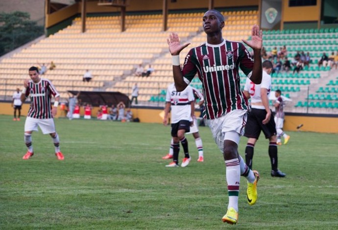 Gerson, meia do time juvenil do Fluminense (Foto: Bruno Haddad/Fluminense F.C)