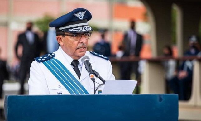 O comandante da Aeronáutica, tenente-brigadeiro do ar Carlos de Almeida Baptista Junior