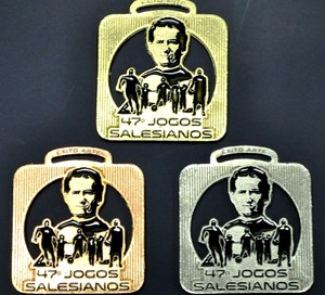 Medalhas dos Jogos Salesianos (Foto: Divulgação/Colégio Dom Bosco) Medalhas dos Jogos Salesianos (Foto: Divulgação/Colégio Dom Bosco)