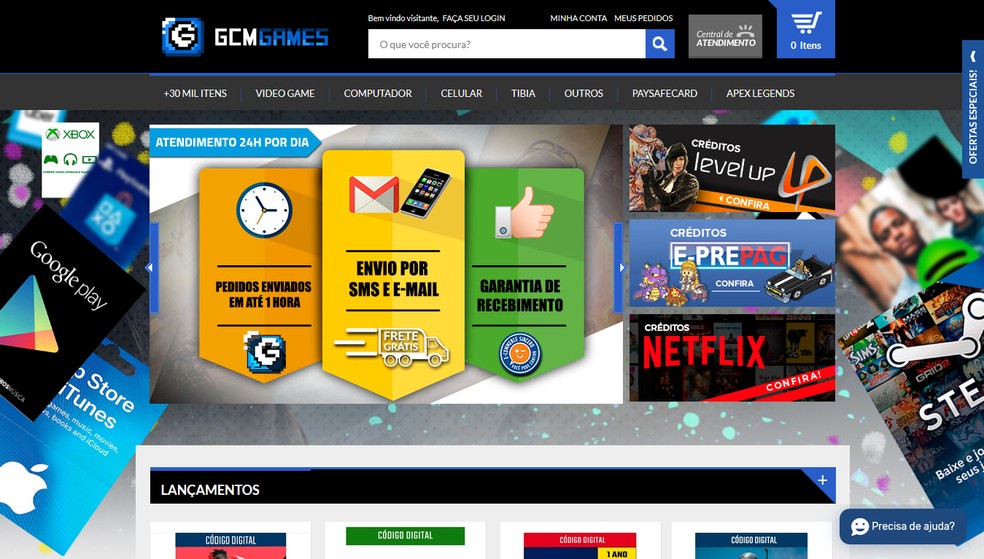 Gcm Games E Confiavel Site Da Descontos Em Diamante No Free Fire E Mais Jogos Techtudo