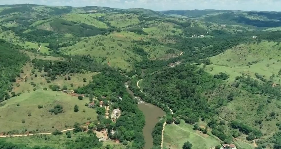Construção da barragem de Pedreira (SP) deve abastecer 20 cidades da região de Campinas (SP) — Foto: EPTV