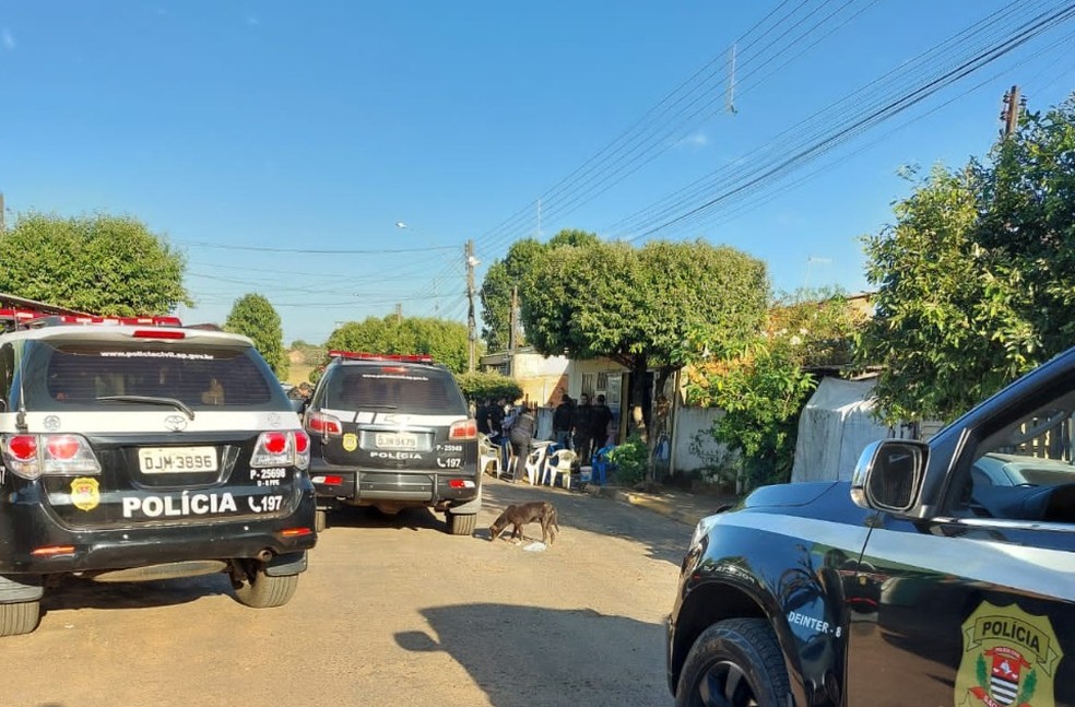 Polícia Civil cumpriu seis mandados de busca e apreensão em Martinópolis (SP) — Foto: Polícia Civil