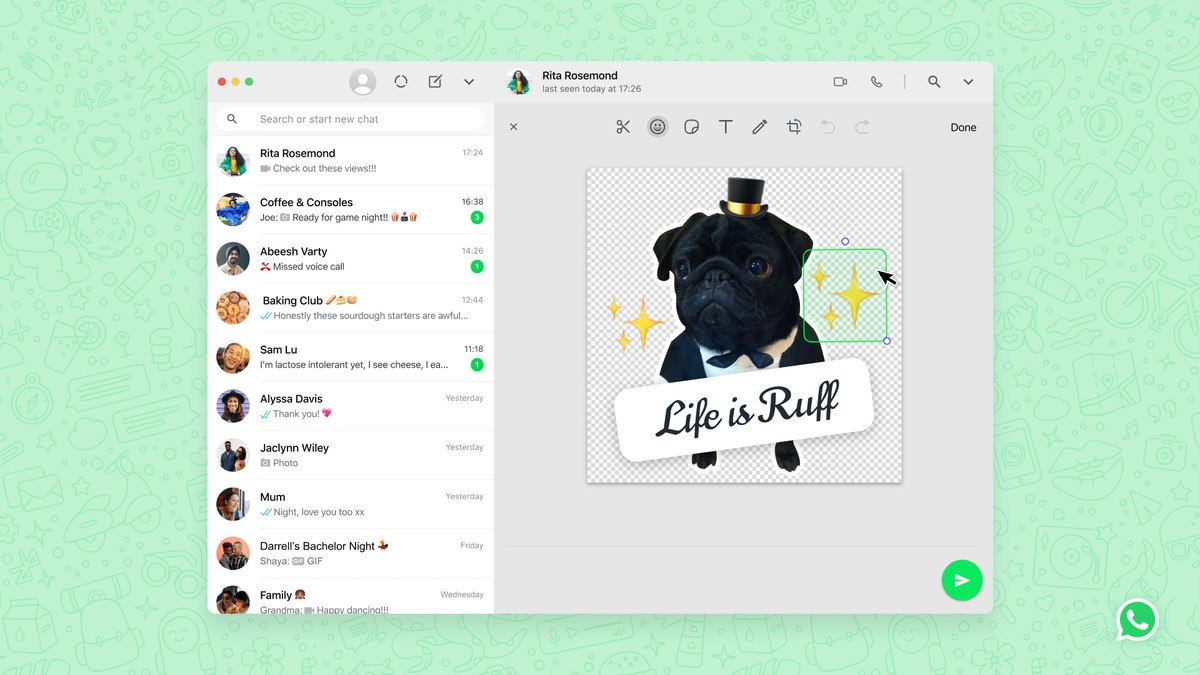 Como fazer figurinha no WhatsApp Web sem instalar nada no PC