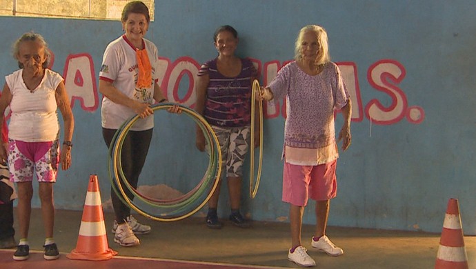 Vovó Iaia, atleta amapaense de 105 anos (Foto: Reprodução/TV Amapá)