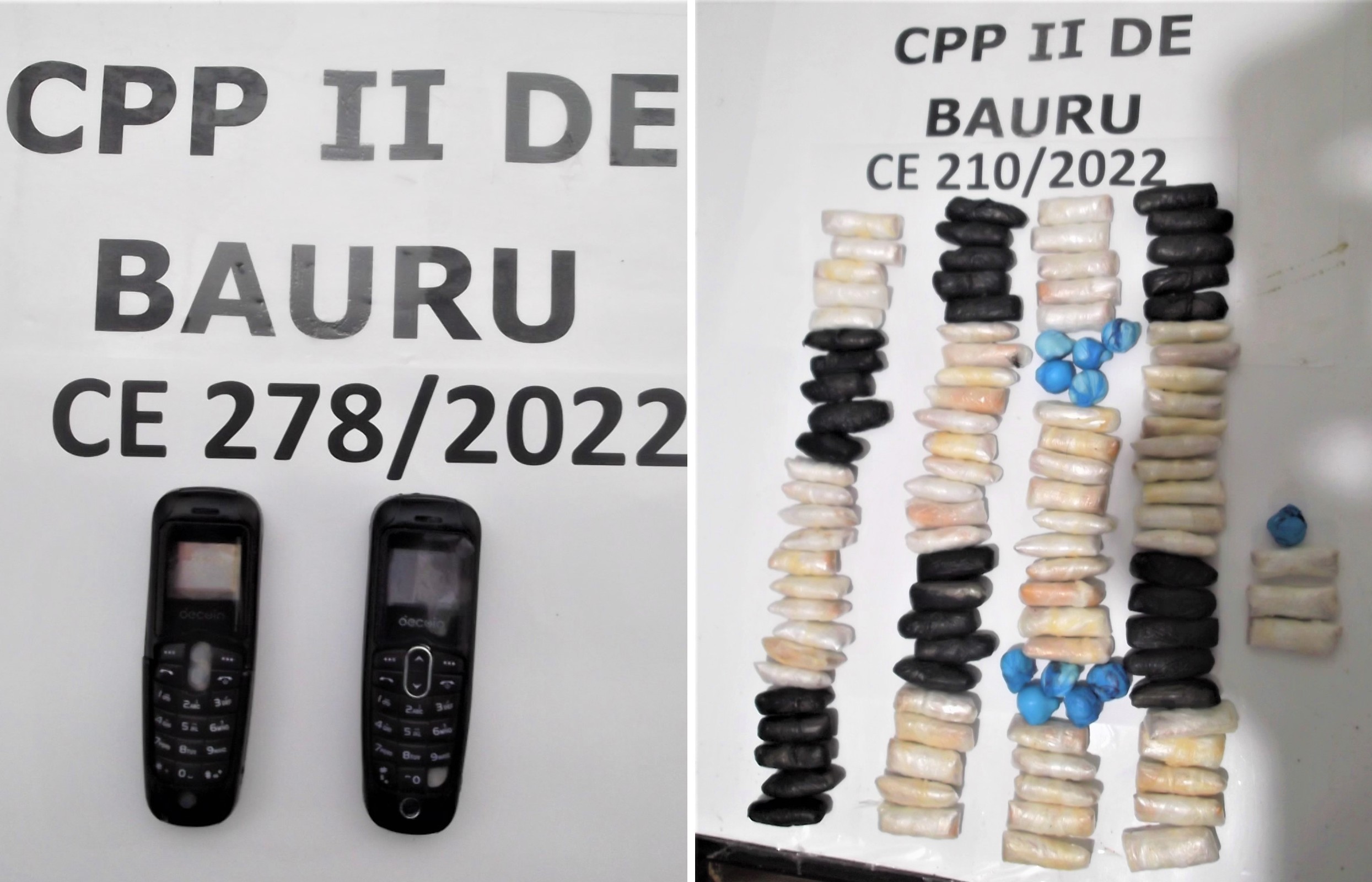 Presos são flagrados com eletrônicos e drogas no estômago após volta de 'saidinha' em penitenciária de Bauru