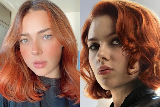 Carol Dantas Fica Ruiva E Se Compara A Scarlett Johansson Como Viúva Negra Quem Quem News 