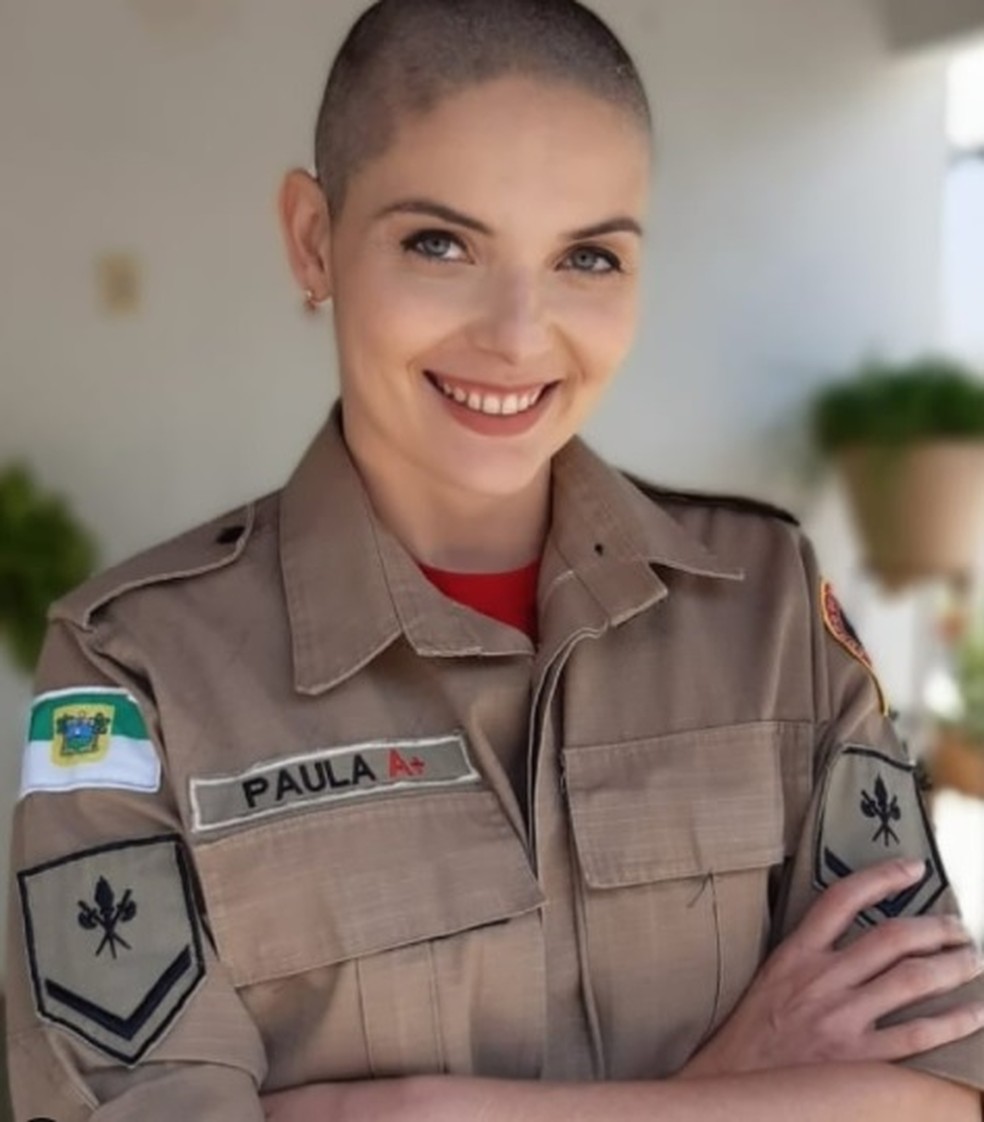 Ana Paula Targino tem 33 anos e descobriu o câncer de mama neste ano — Foto: Cedida