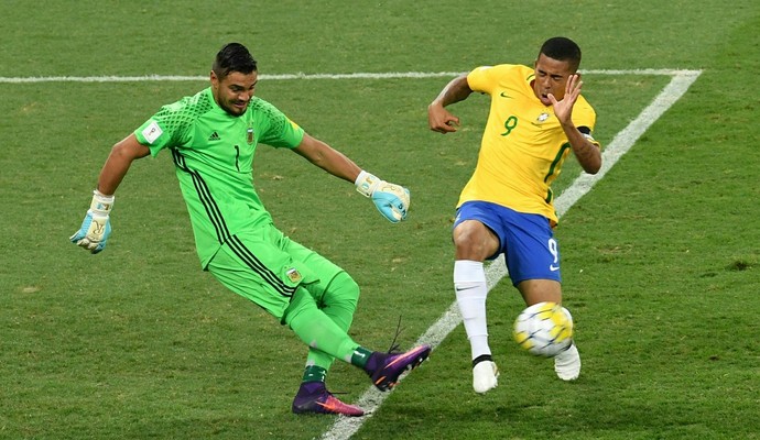 Gabriel Jesus Brasil x Argentina (Foto: AFP) Gabriel Jesus Brasil x Argentina (Foto: AFP)
