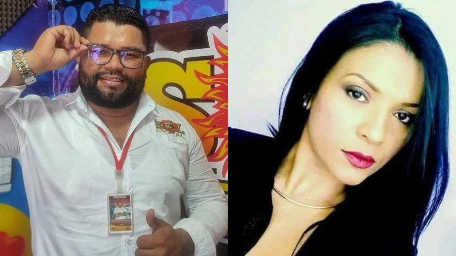 Os jornalistas Leiner Montero Ortega e Dilia Contreras Cantillo foram mortos a tiros na Colômbia
