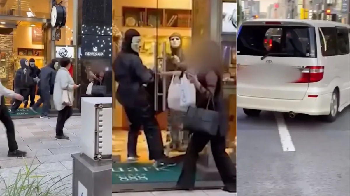 覆面をした盗賊が白昼堂々日本を襲い宝石を盗む。 ビデオ | ページが見つかりません