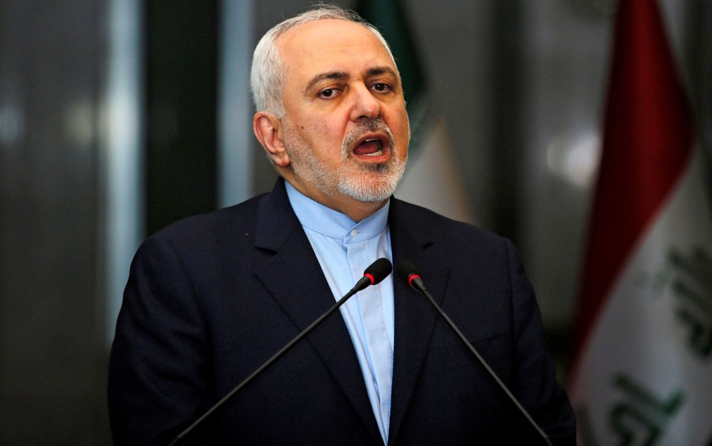 O ministro das RelaÃ§Ãµes Exteriores do IrÃ£, Mohammad Javad Zarif, em imagem de 13 de janeiro de 2019 â€” Foto: Reuters/Khalid Al-Mousily