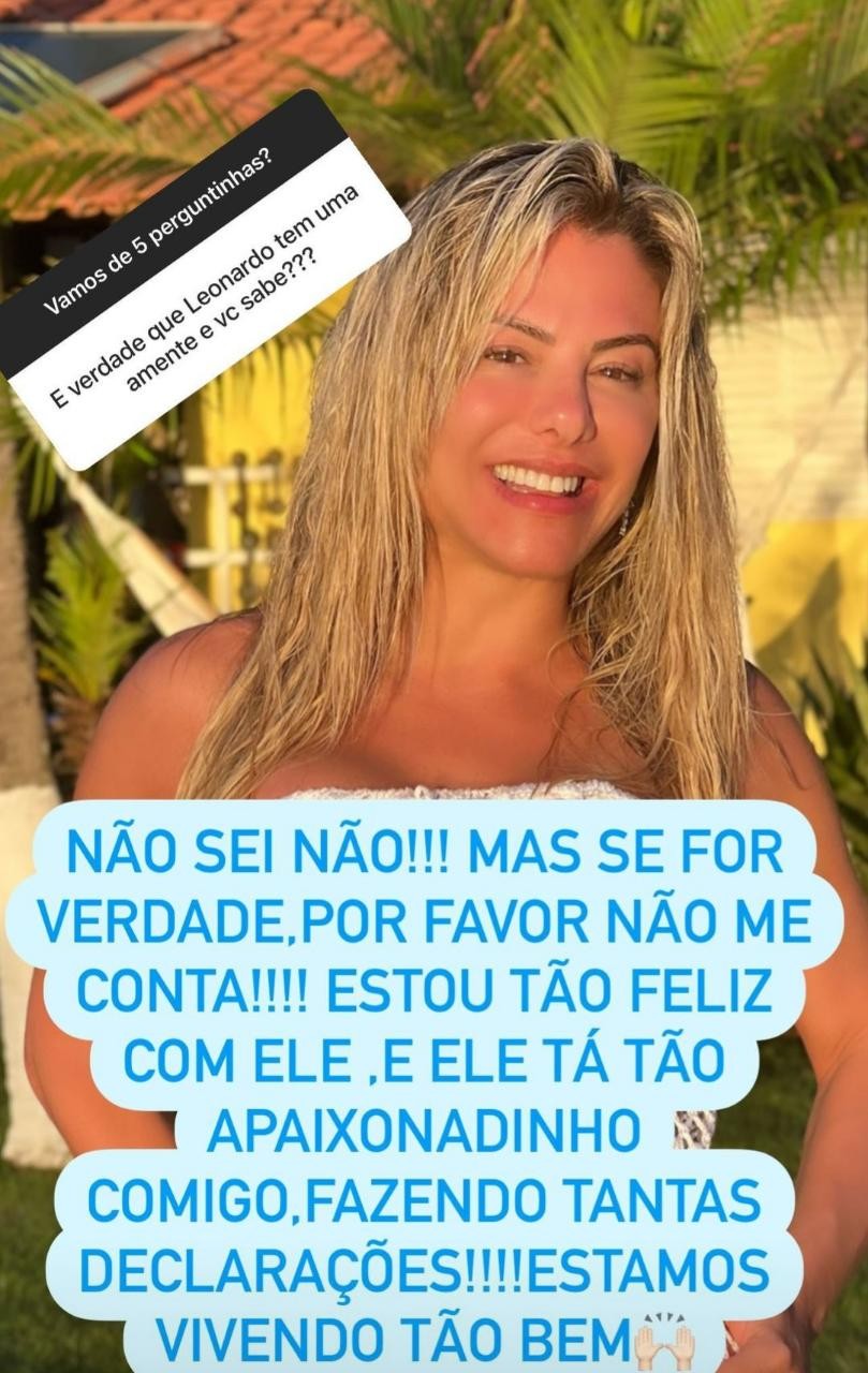  Poliana Rocha responde fãs (Foto: Instagram)