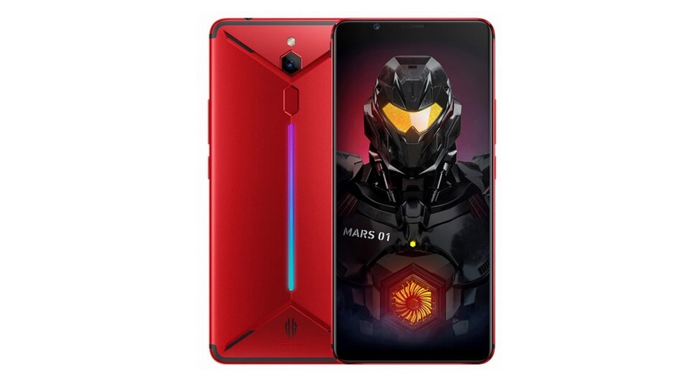 Nubia Red Magic Mars é smartphone gamer com 10 GB de RAM — Foto: Divulgação/Nubia