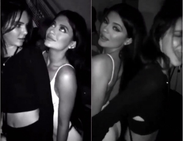 Kylie e Kendall Jenner dançando (Foto: Getty Images)