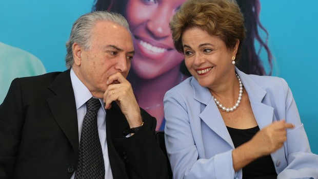 Vice-presidente Michel Temer e presidente Dilma Rousseff (Foto: Lula Marques/ Agência PT)