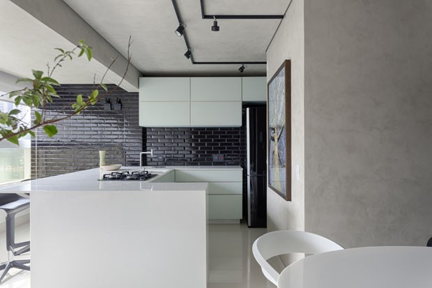 Um apartamento jovem e minimalista de 78 m² em Belo Horizonte (Foto: Gustavo Xavier)