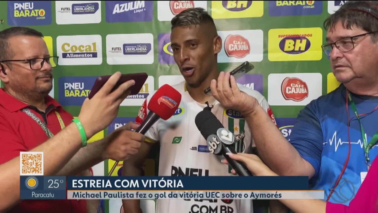 Uberlândia vence Aymorés pelo Módulo 2 do Mineiro