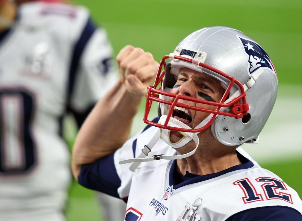 Tom Brady é o atual campeão do Super Bowl e já soma cinco títulos na carreira (Foto: Reuters)