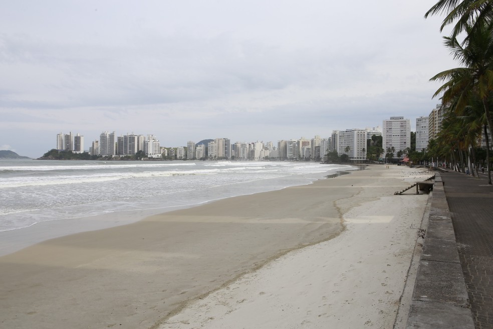 Praias De Guaruja Estao Liberadas Para Praticas Esportivas Individuais Sem Restricao De Horario Santos E Regiao G1
