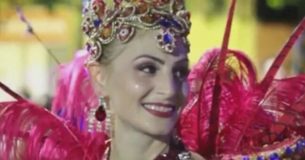 Gláucia Machado morreu após ter sido estrangulada pelo namorado em agosto de 2017 — Foto: Reprodução/TV TEM