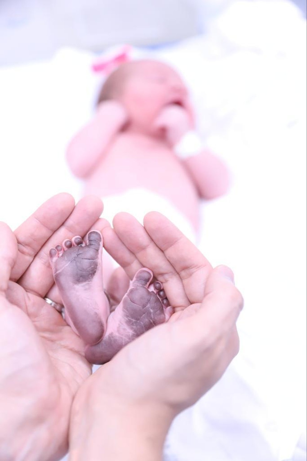 Isabella Cecchi d&aacute; a luz &agrave; Bia, sua primeira filha  &mdash; Foto: Talita Ciardi