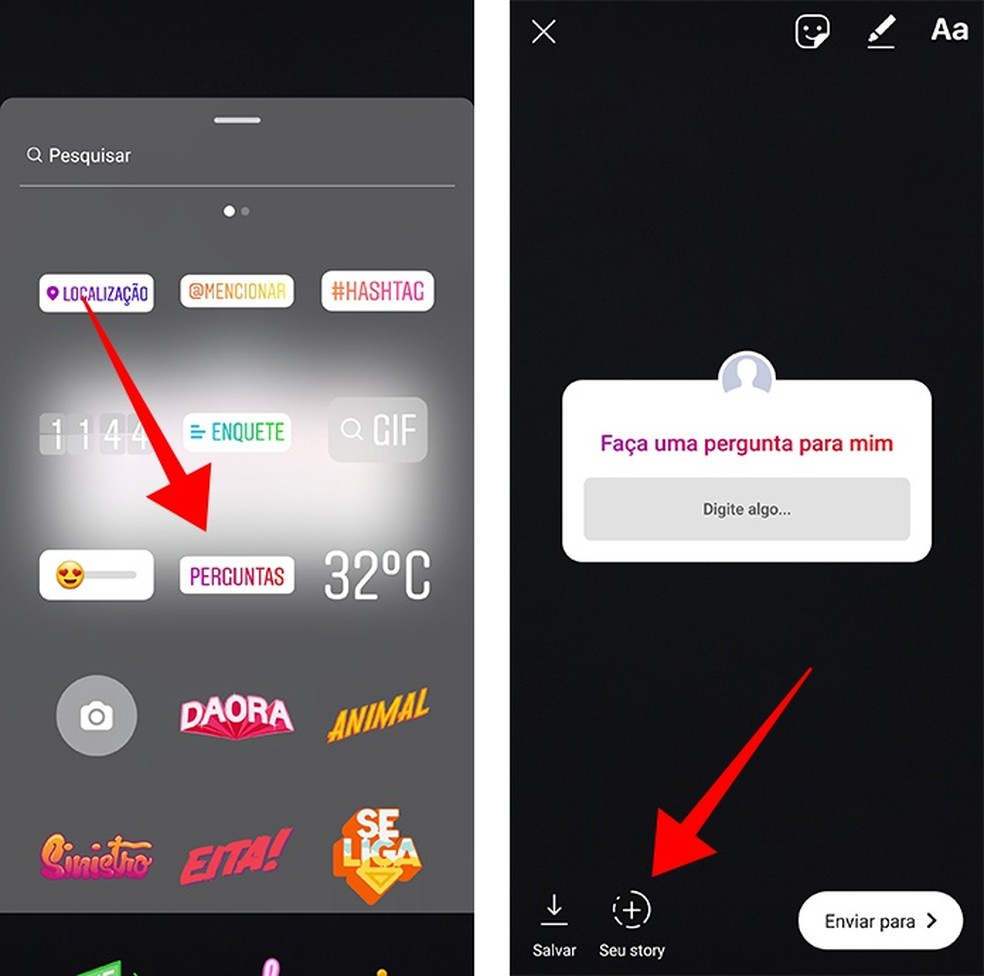 Como Responder Perguntas Do Instagram Com Foto Redes Sociais Techtudo Para responder cada pergunta, é só tocar no ícone aa após carregar o print nos seus stories e digitar as suas respostas. como responder perguntas do instagram