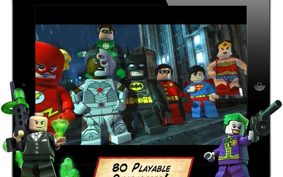 LEGO Batman: DC Super Heroes invade as telinhas do seu iOS | Notícias |  TechTudo