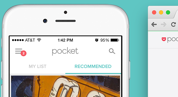 Pocket agora exibe receber recomendações personalizadas (Foto: Divulgação/Pocket)