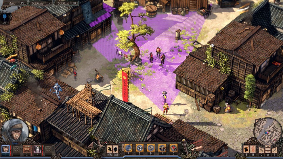 Shadow Tactics: Aiko's Choice traz a expansão do jogo de estratégia Shadow Tactics: Blades of the Shogun que foi oferecido pela Epic Games Store em novembro de 2022 — Foto: Reprodução/Epic Games Store