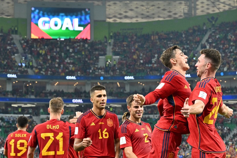 Copa do Catar: em vitória sobre a Costa Rica, Espanha bate dois recordes em  mundiais | Catar 2022 | O Globo