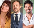 Bianca Bin, Sergio Guizé e Romulo Estrela | Reprodução/ Instagram - TV Globo