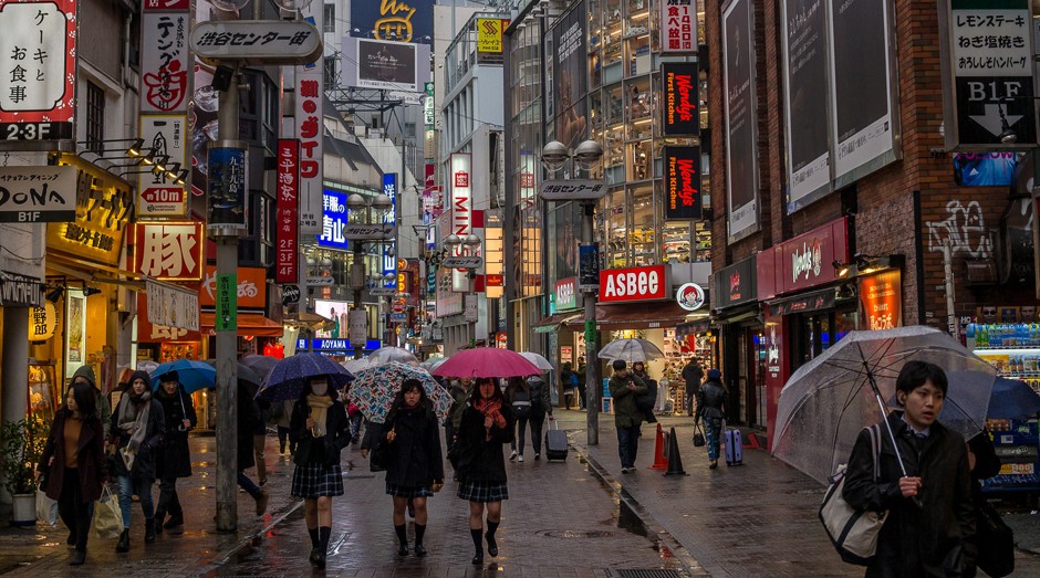 Bairro de Shibuya, Tóquio, Japão: país ainda enfrenta desigualdade de gênero (Foto: Flickr)