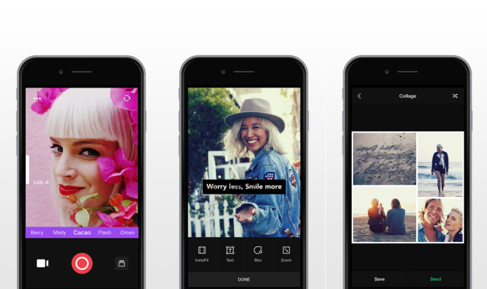Fotografe a aplique filtros em tempo real com o Camu (Foto: Divulga??o/AppStore)
