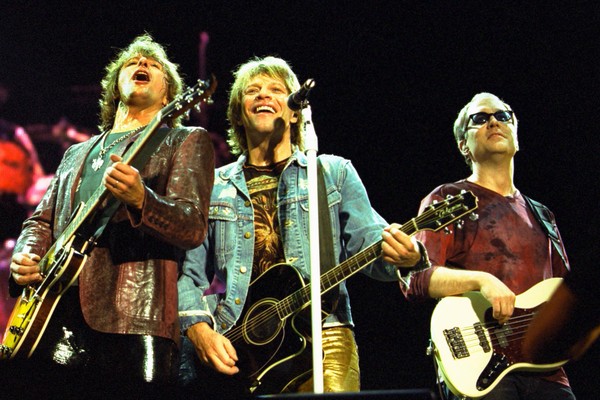 Um show do Bon Jovi na Austrália em 2001 (Foto: Getty Images)