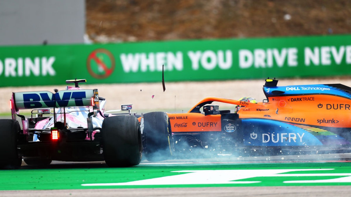 Norris Shoots Stroll After A Free Practice Incident It Seems He S Not Learning Formula 1