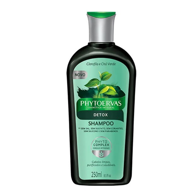 Shampoo Detox Clorofila e Chá Verde, Phytoervas, R$ 23,90 (Foto: Divulgação)
