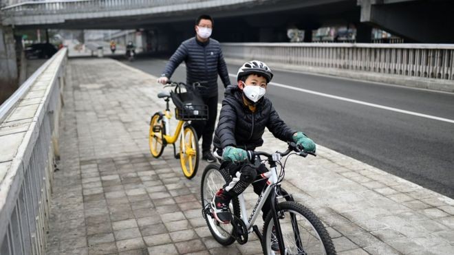 BBC - O coronavírus tem reduzido as emissões de dióxido de carbono na China (Foto: Getty Images via BBC News)