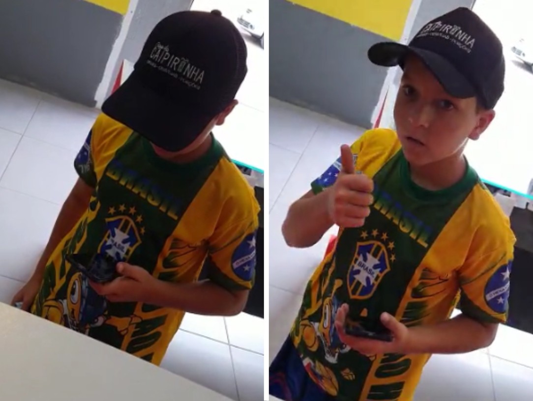 Dono de loja ganha repercussão ao não cobrar conserto de celular de menino de 11 anos que vende doces na rua