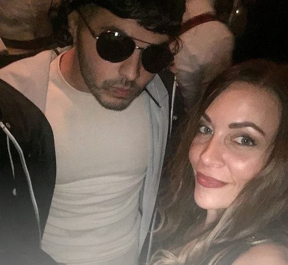 Falcon e Ann Marie curtem festa de Halloween em Nova York, dois anos atrás — Foto: Reprodução